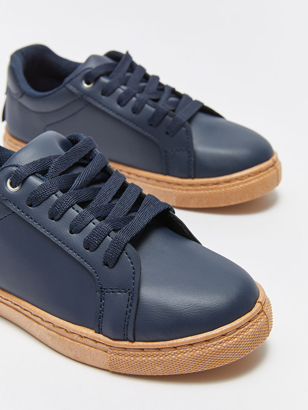 Faux Leather Boys' Trainers-2