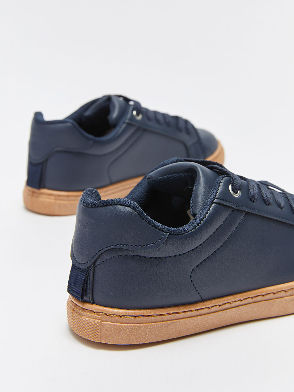 Faux Leather Boys' Trainers-4