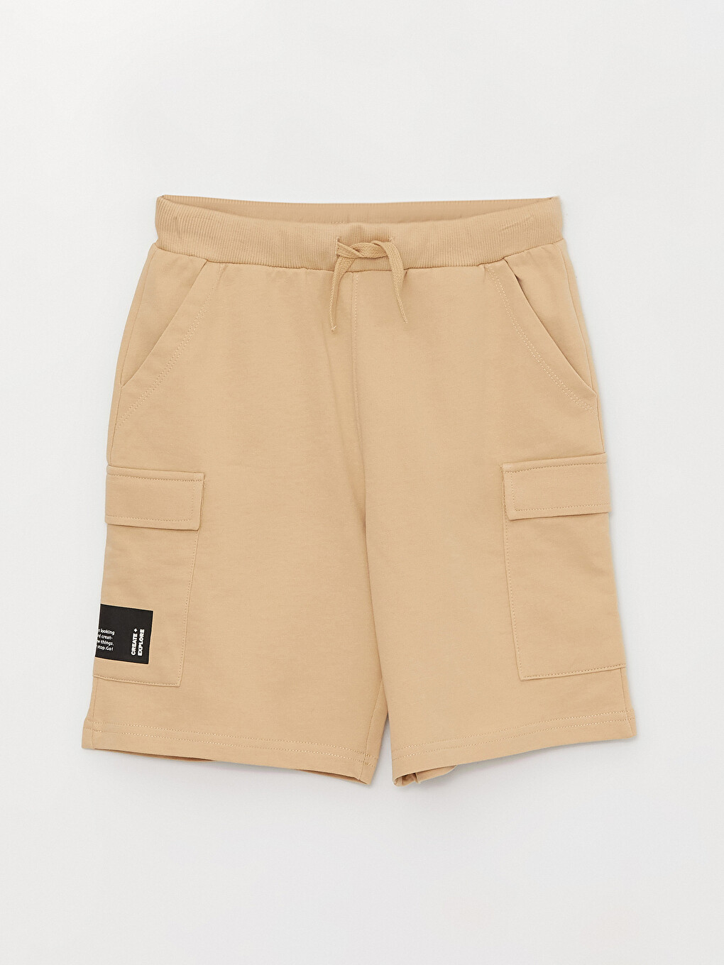 Relaxed Fit Elastic Waist Boys' Shorts