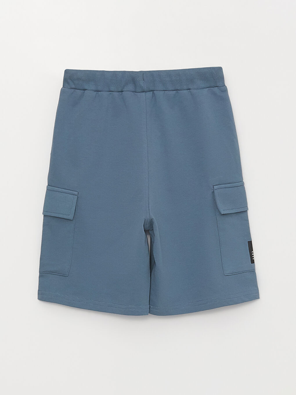 İndigo Rahat Kalıp Beli Lastikli Erkek Çocuk Şort-1