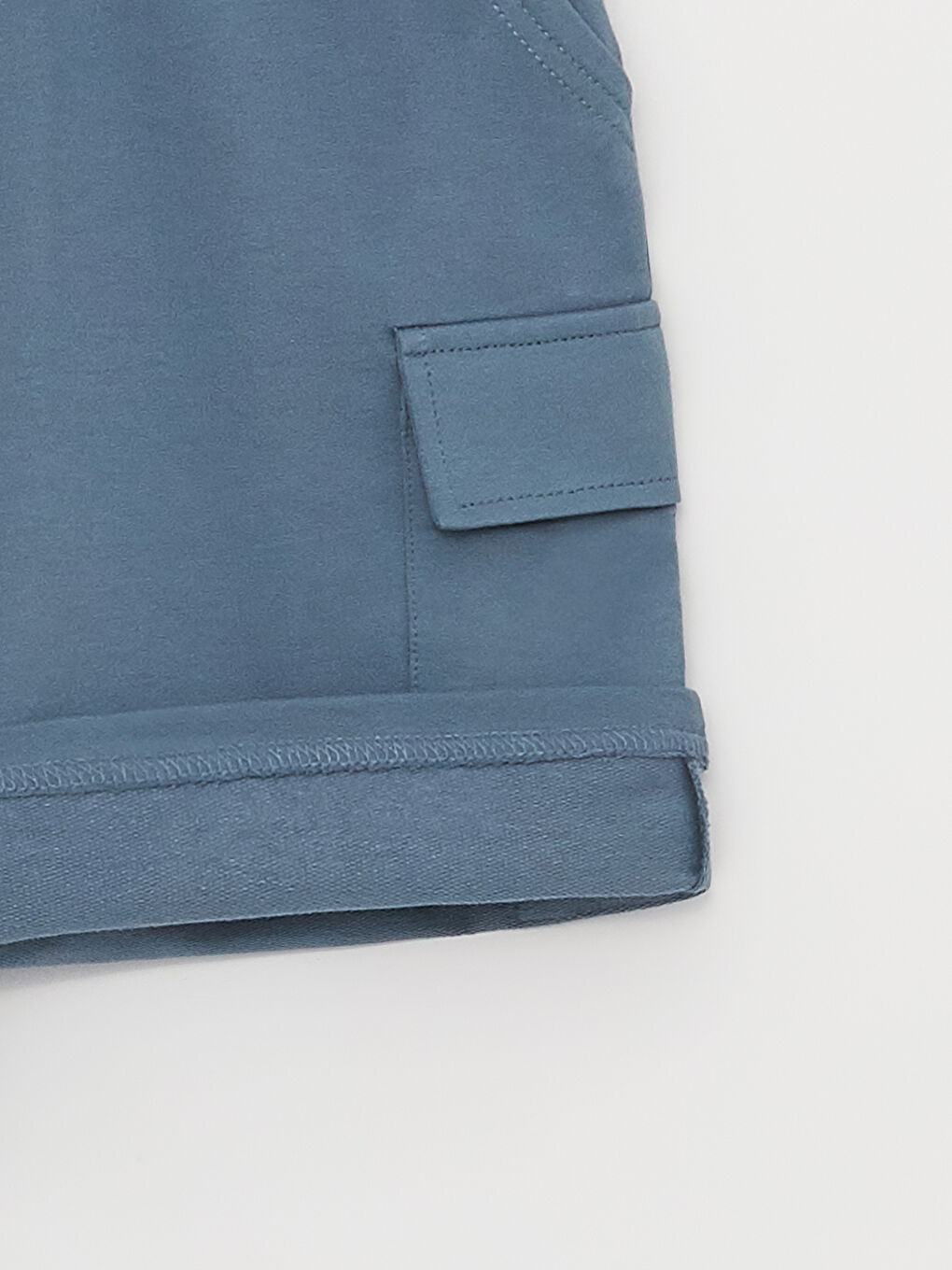 İndigo Rahat Kalıp Beli Lastikli Erkek Çocuk Şort-2