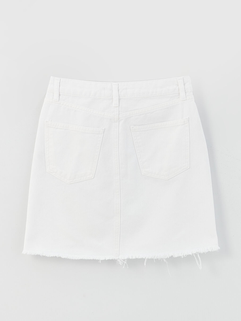 Standard Fit Women's Jean Skirt -S3IH75Z8-844