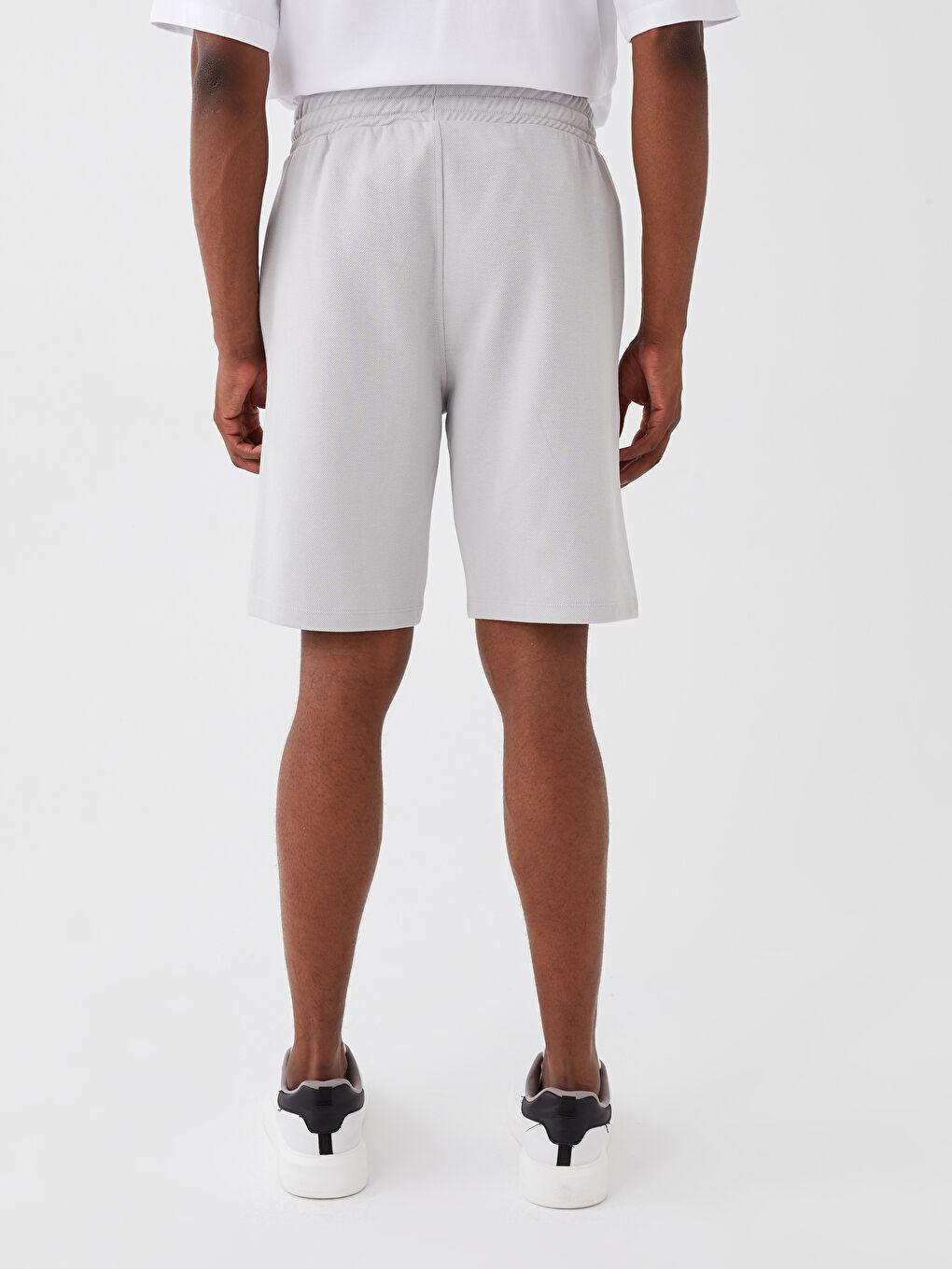 Slim Fit Binding Detail Men's Shorts -S3II06Z8-S8P