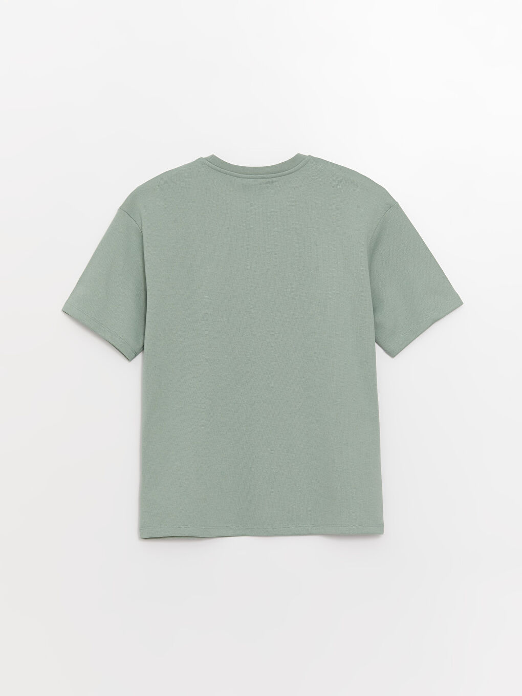 Crew Neck Short Sleeve Printed Men's Sweatshirt-6