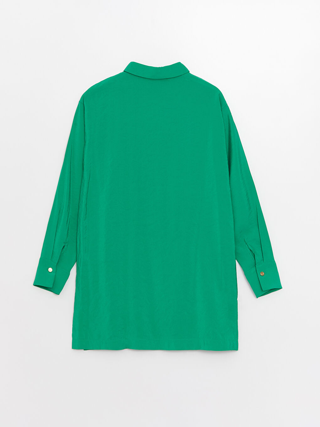 әйелдерге арналған өрнексіз ұзын жең жейде туника-6