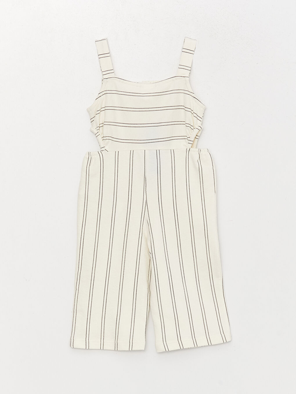 Siyah Kare Yaka Kız Bebek Tulum-1