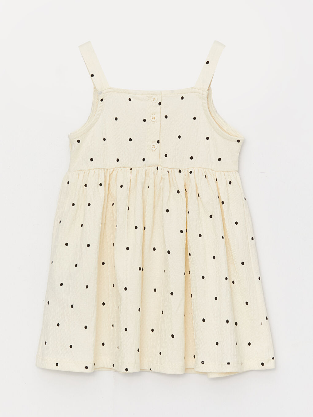 Шаршы жағалы бауы бар қыз балалар көйлегі-1