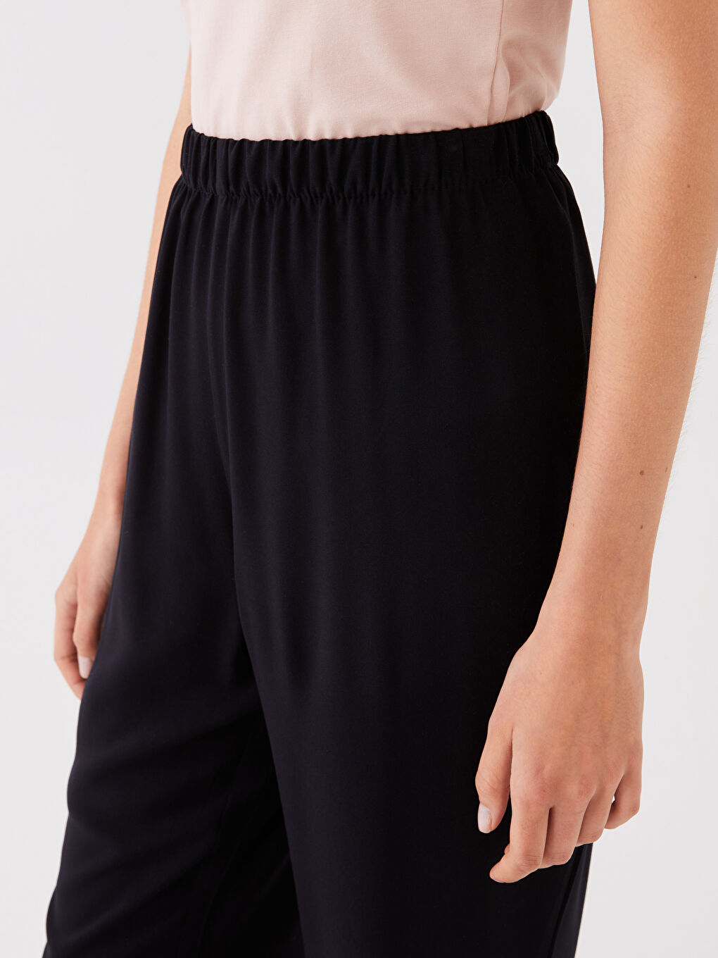 قيعان بيجامة بخصر مرن للسيدات-1