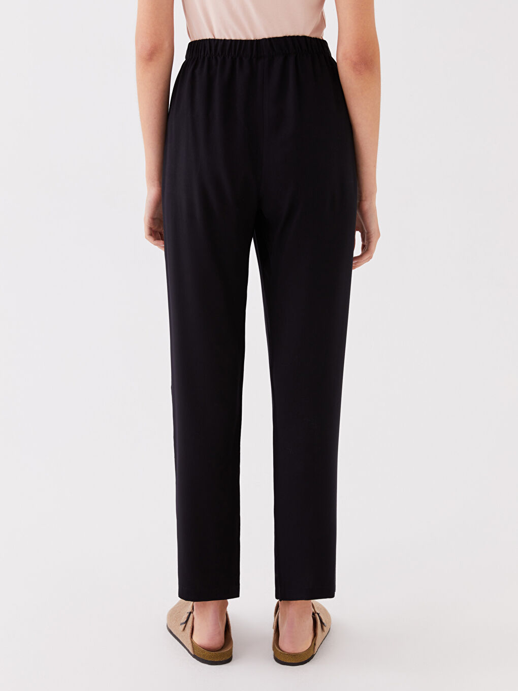 قيعان بيجامة بخصر مرن للسيدات-3