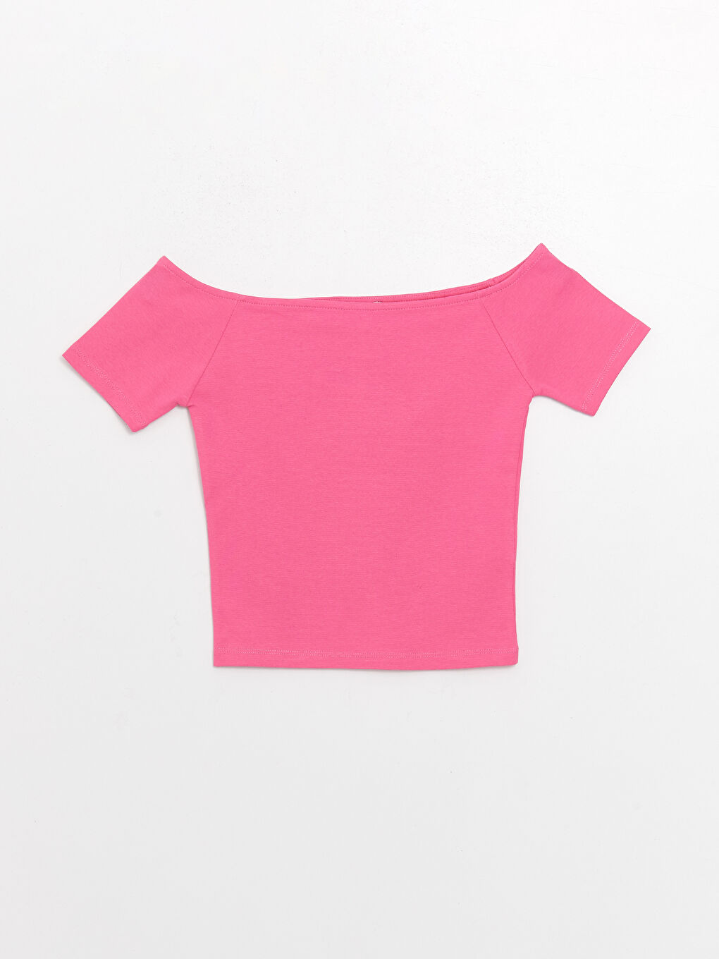 Boat Collar Short Sleeve Women's T-Shirt-5