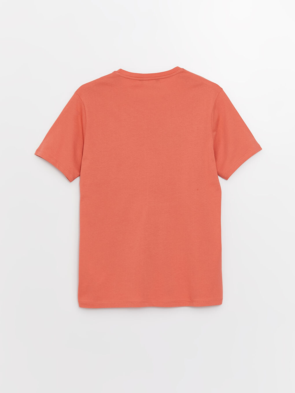 تيشيرت رجالي ياقة دائرية كم قصير مطبوع قطن ممشط-6