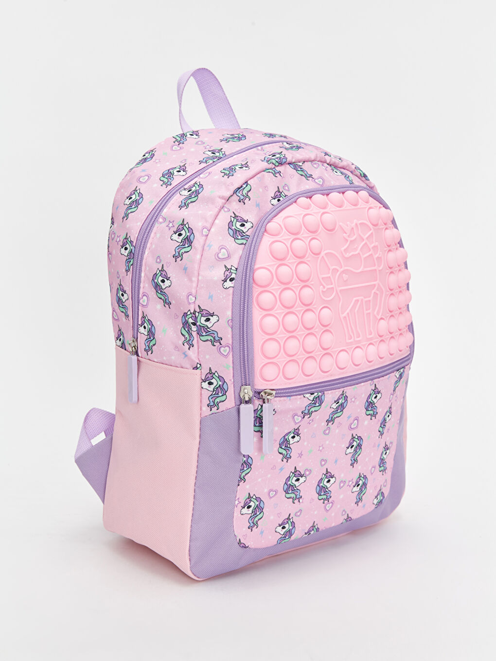 Рюкзак для девочек с принтом-1