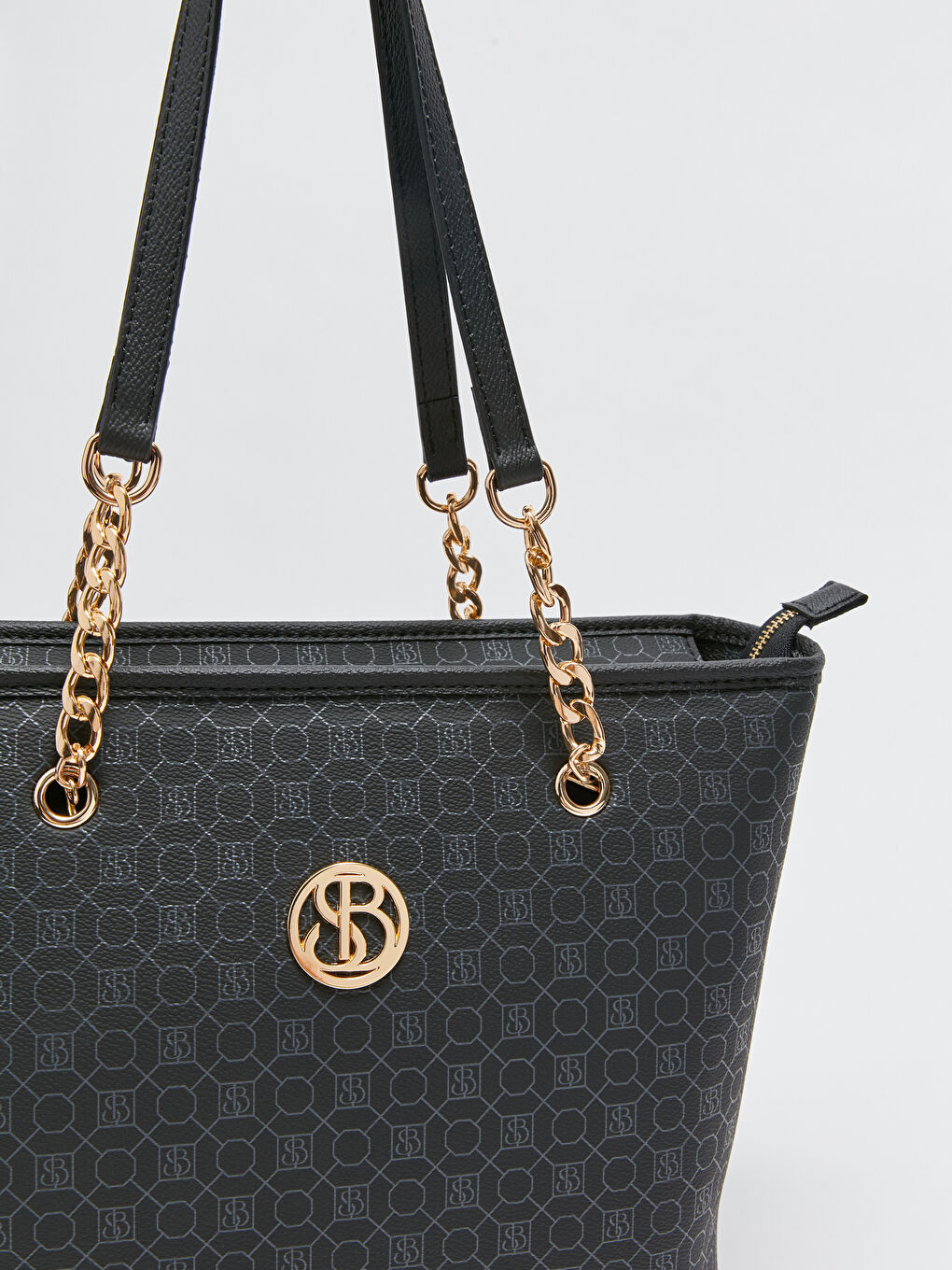 Sac Fourre-tout à Motif Monogramme pour Femmes-5