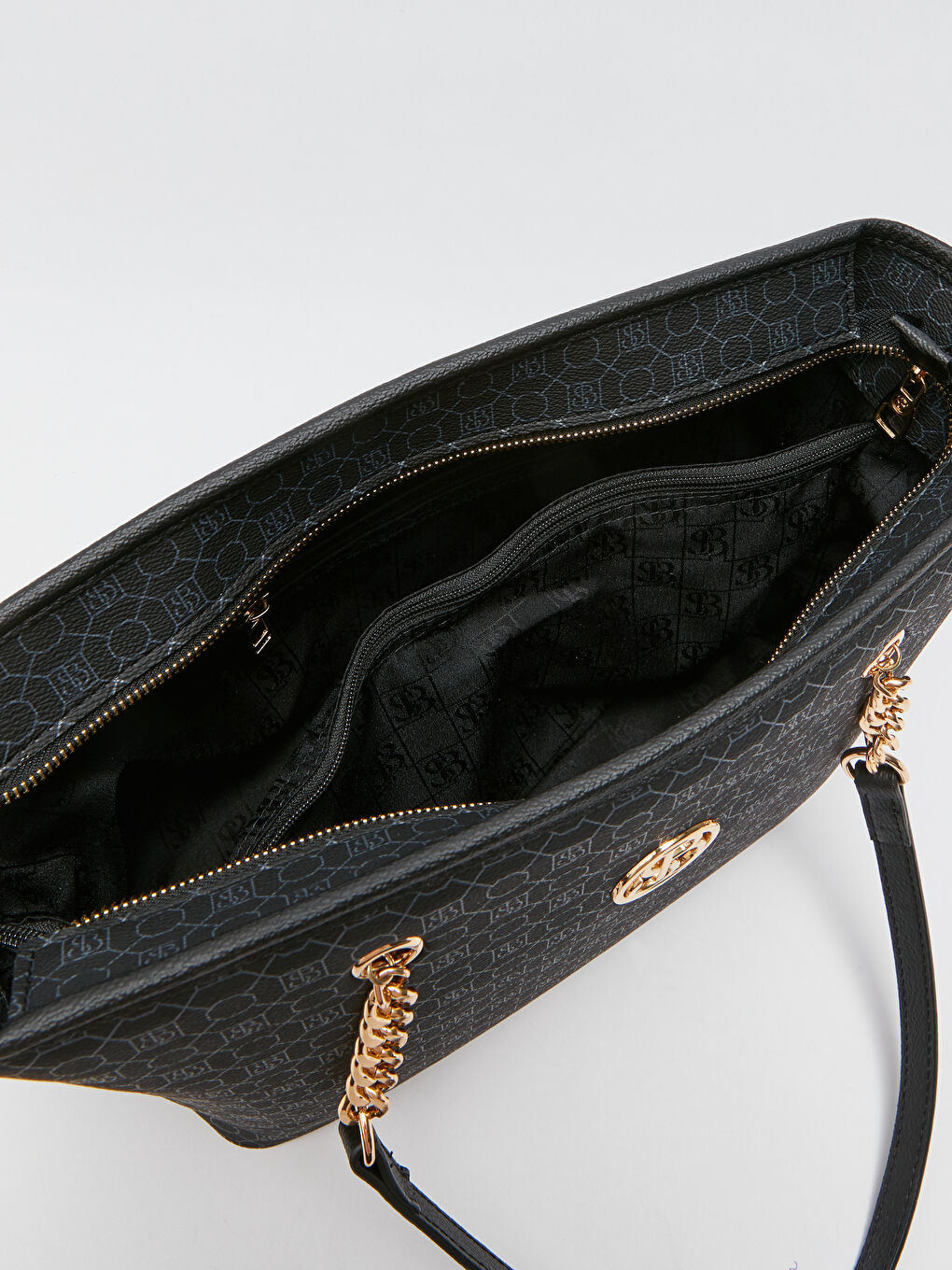 Sac Fourre-tout à Motif Monogramme pour Femmes-6