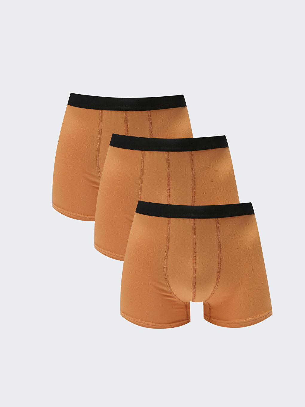 Karışık Standart Kalıp Pamuklu Esnek Erkek Boxer 3'lü-13