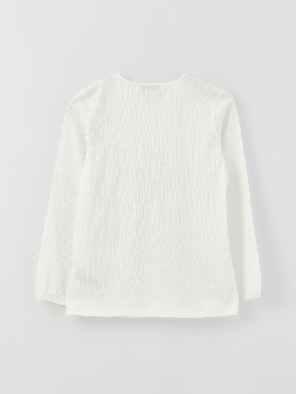 LCW Grace Bluza sa kragnom na vezanje, vezena, dugih rukava za žene -S3IK48Z8-EEW