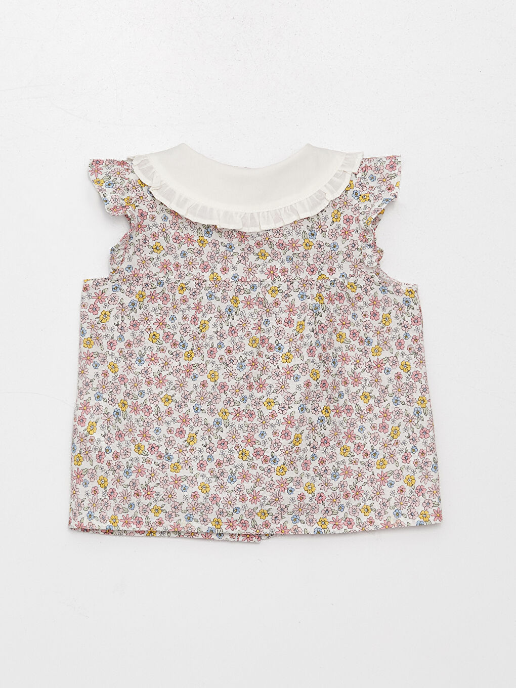 Cămașă pentru Bebeluși Fete cu Guler Peter Pan-1