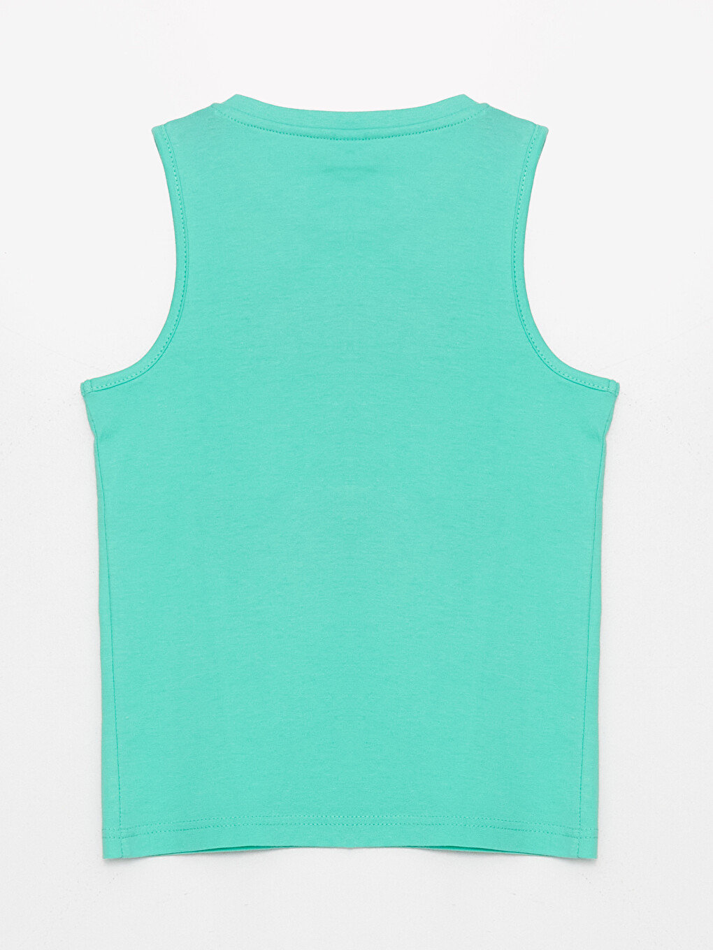Crew Neck Printed Boys' Vest-1