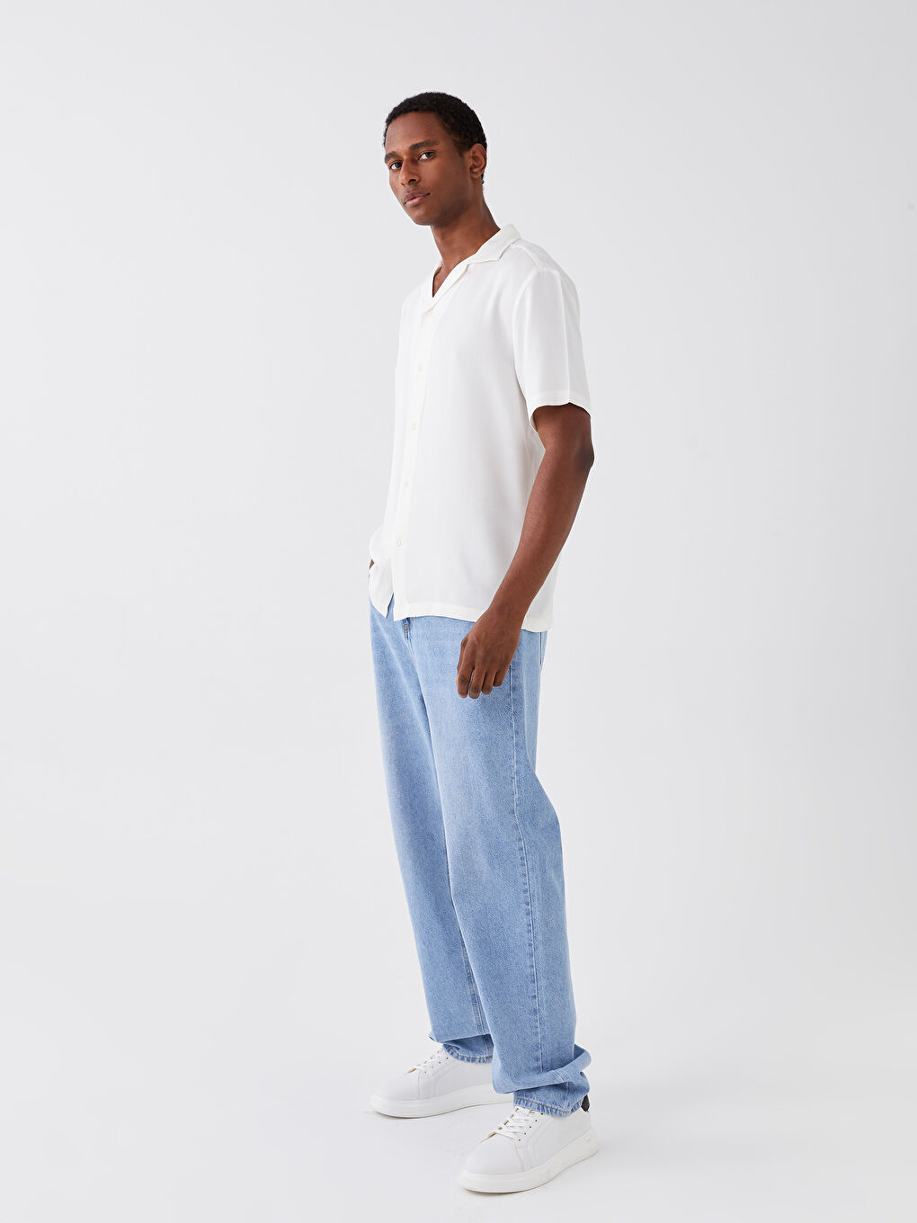 Baggy Fit Men's Jeans -S3IL03Z8-311