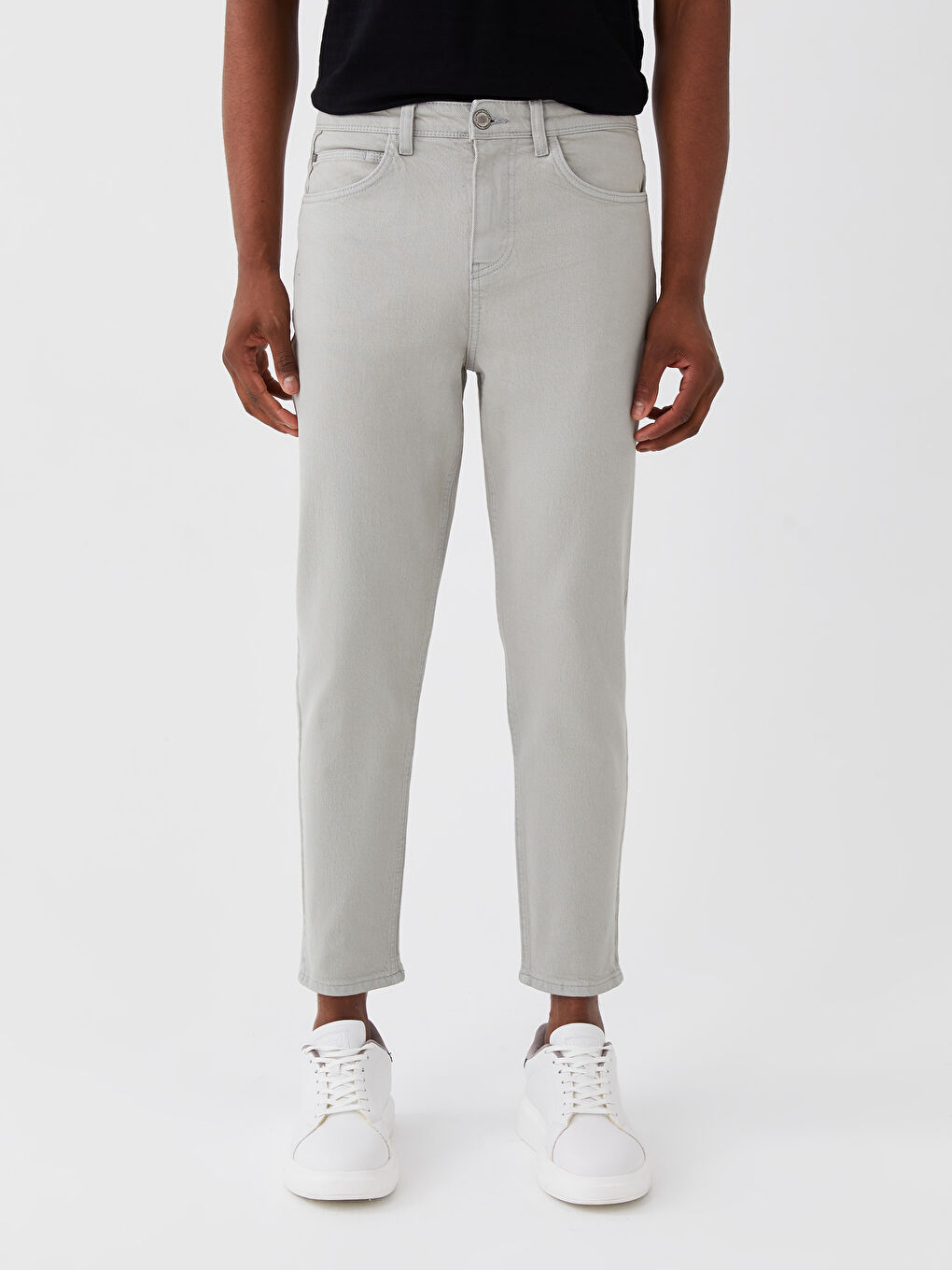 Yeşil 710 Loose Fit Erkek Jean Pantolon-2