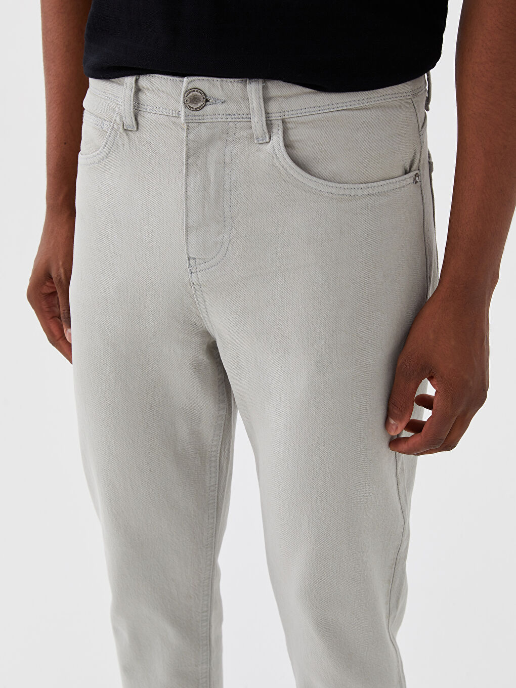 Yeşil 710 Loose Fit Erkek Jean Pantolon-4