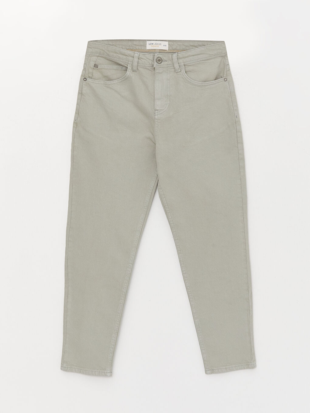 Yeşil 710 Loose Fit Erkek Jean Pantolon-5