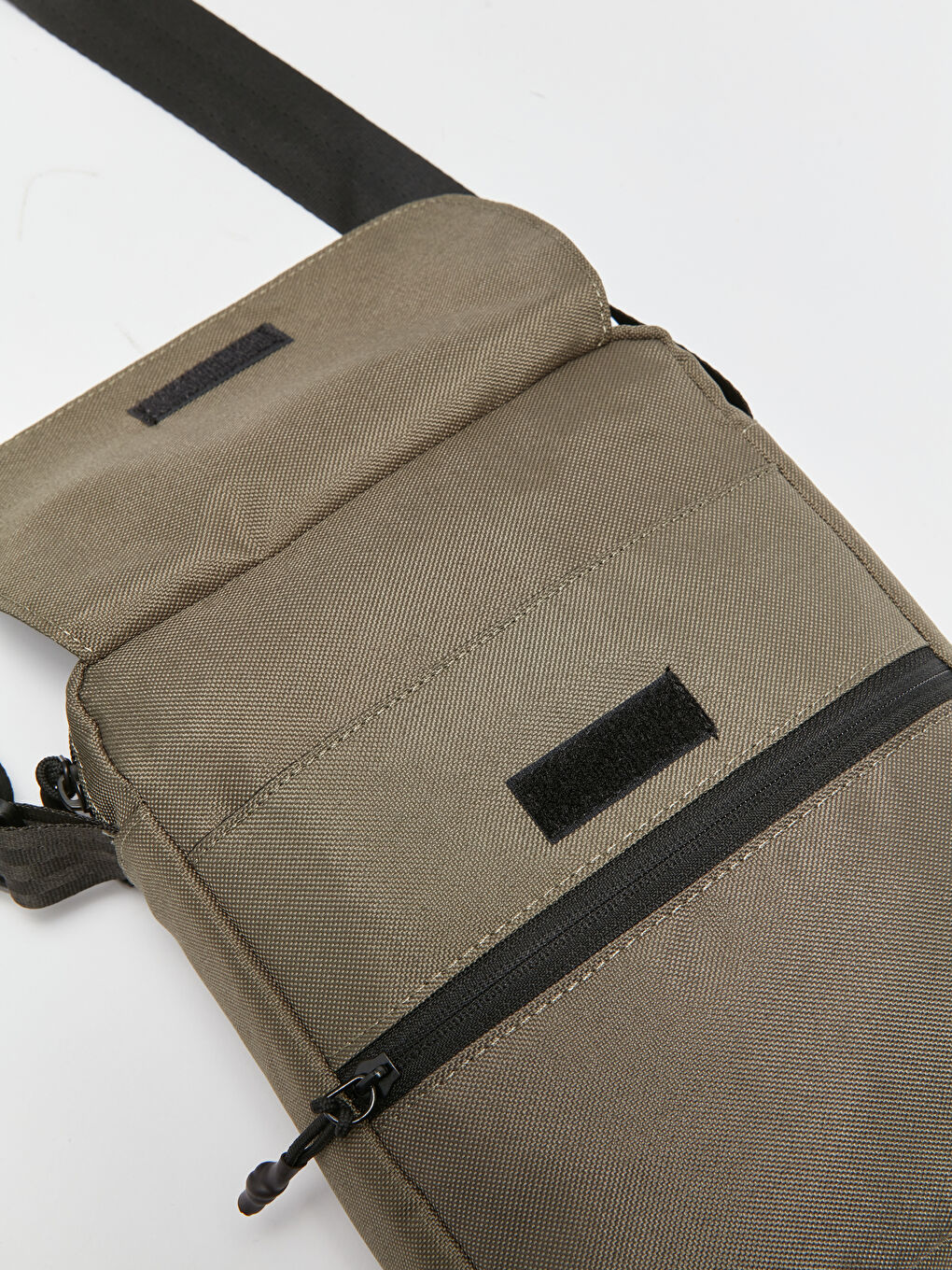 Label Detailed Men's Crossbody Bag-4
