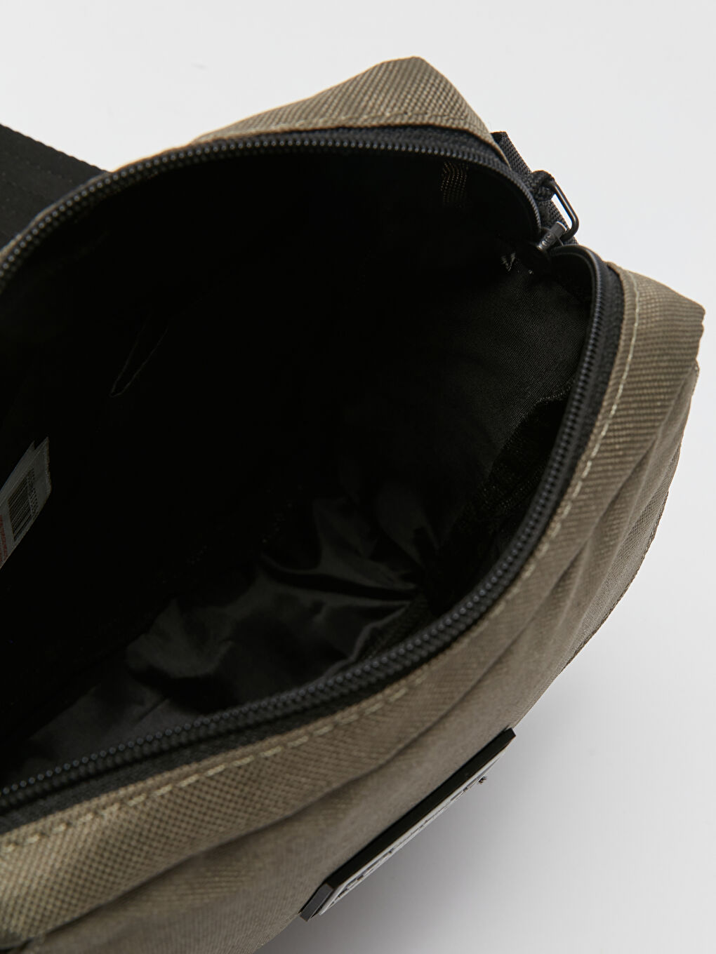 Label Detailed Men's Crossbody Bag-5