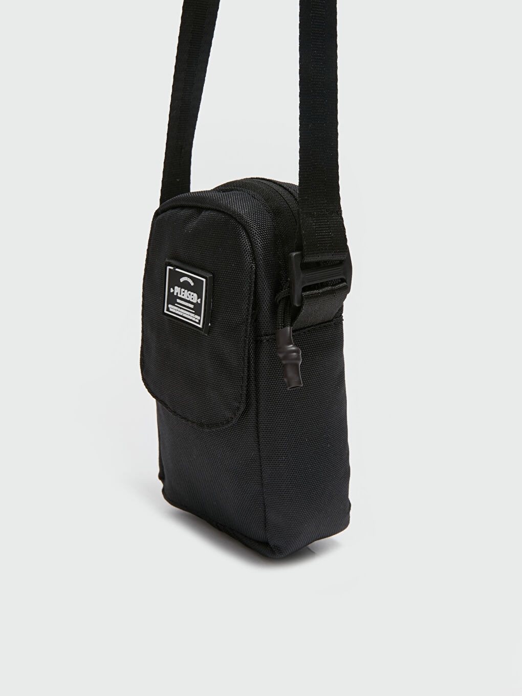 Label Printed Men's Phone Bag-3