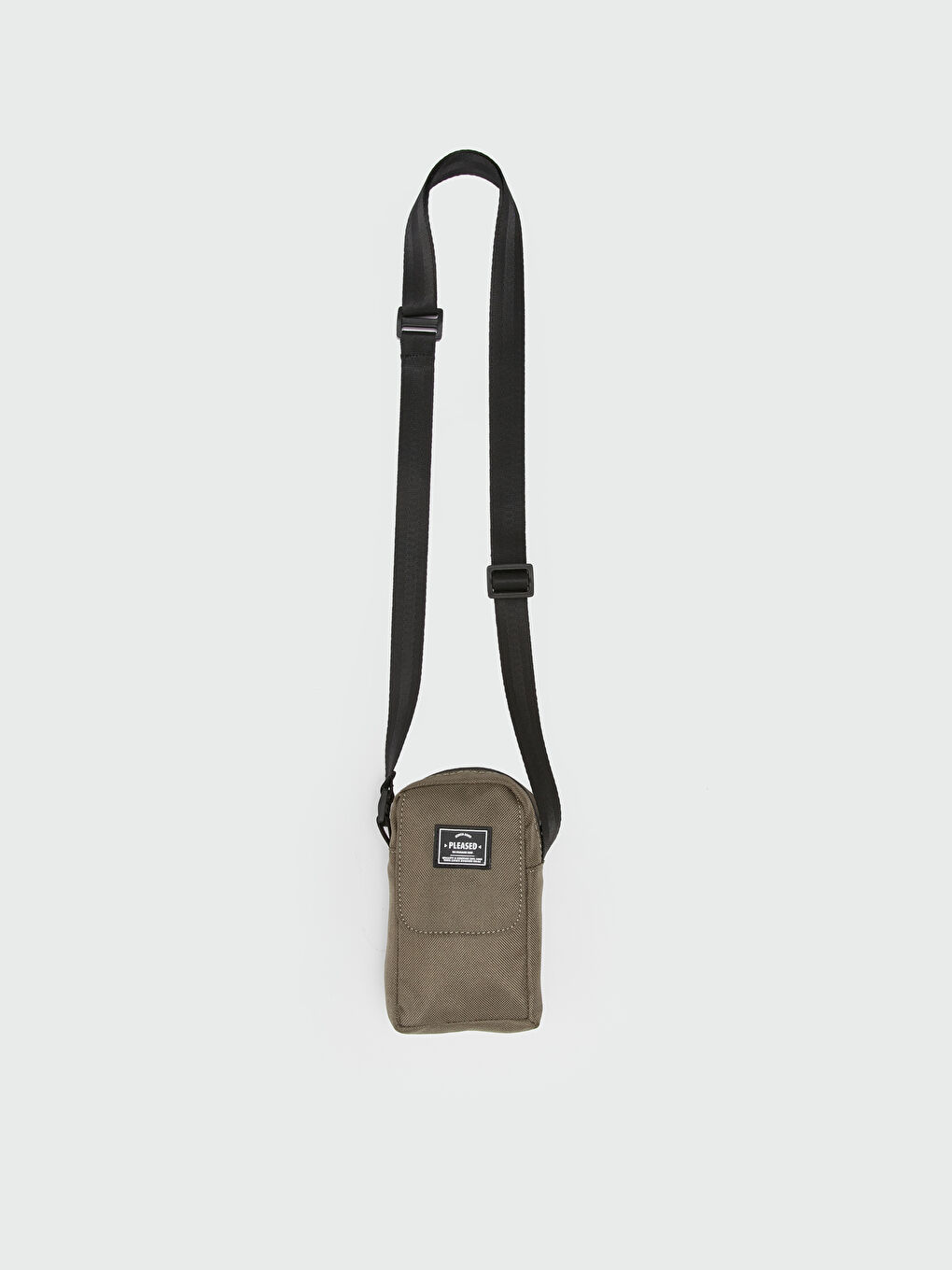 Label Printed Men's Phone Bag-3