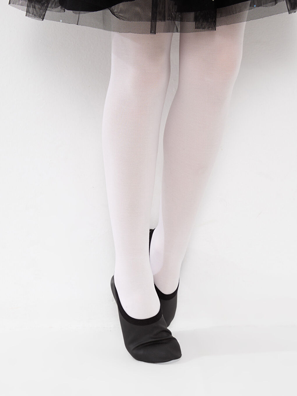 Siyah Unisex Çocuk Pisi Pisi Ayakkabı-2