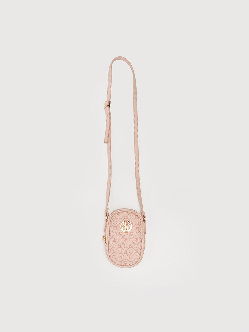 حقيبة كروس بودي منقوشة بمظهر الجلد للسيدات-3