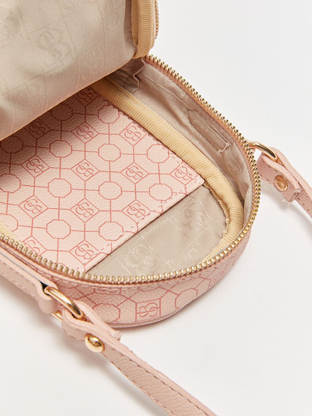 حقيبة كروس بودي منقوشة بمظهر الجلد للسيدات-6