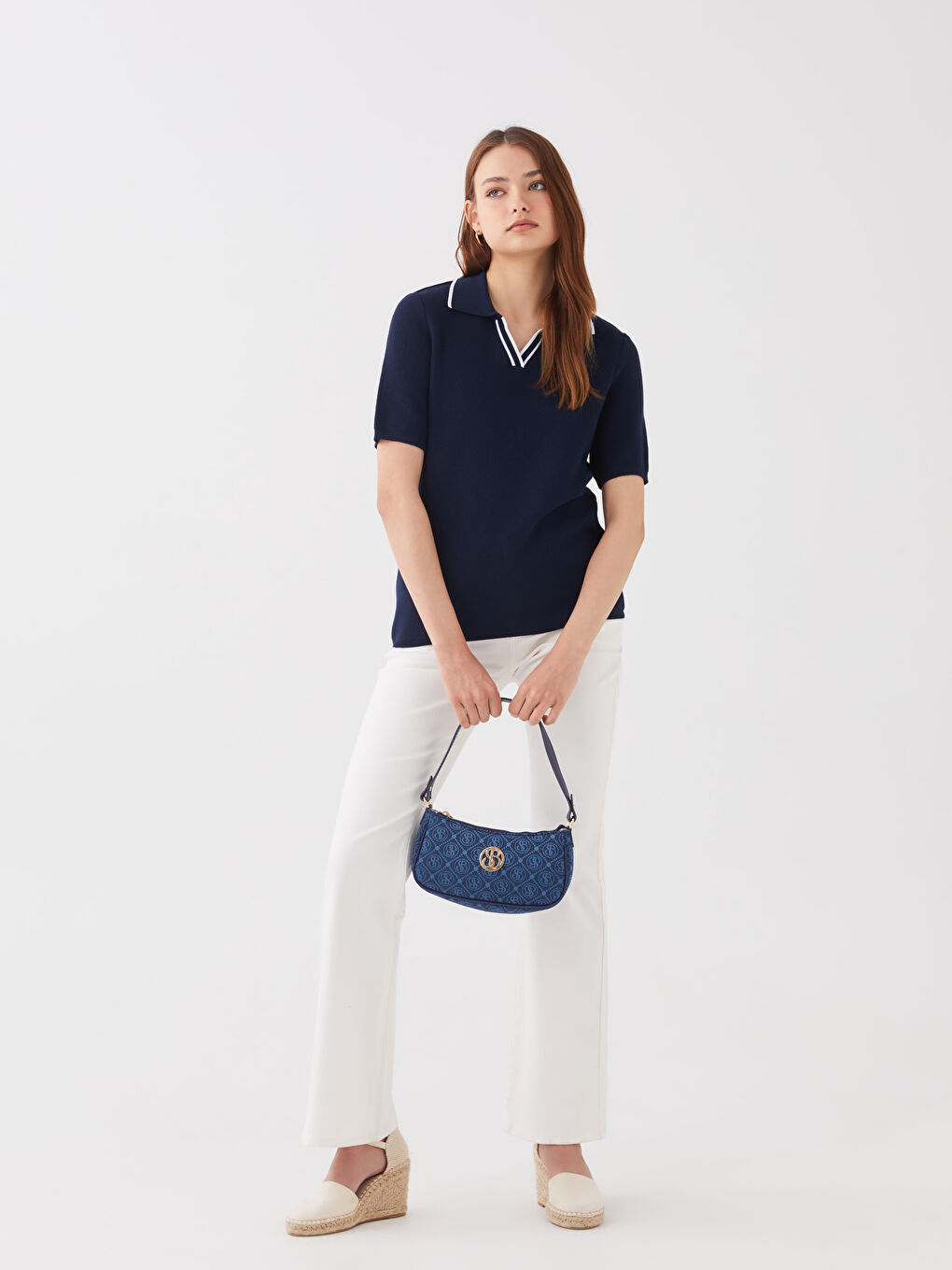 Patterned Women's Shoulder Bag -S3IL56Z8-JHM