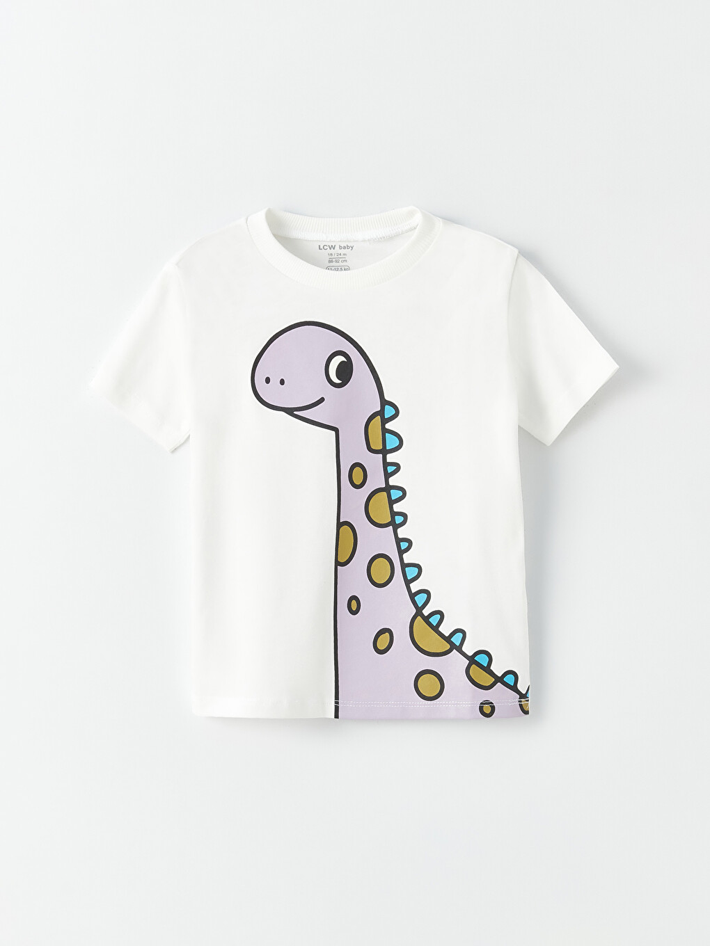 Crew Neck Printed Baby Boys T-shirt 2 Pack-1