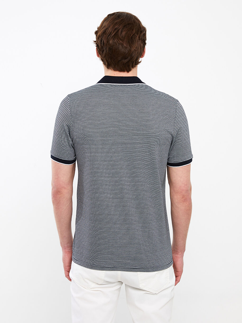 LCWAIKIKI Classic Mercerized Polo Neck Short Sleeve Men's T-Shirt -S3IL97Z8-MLC