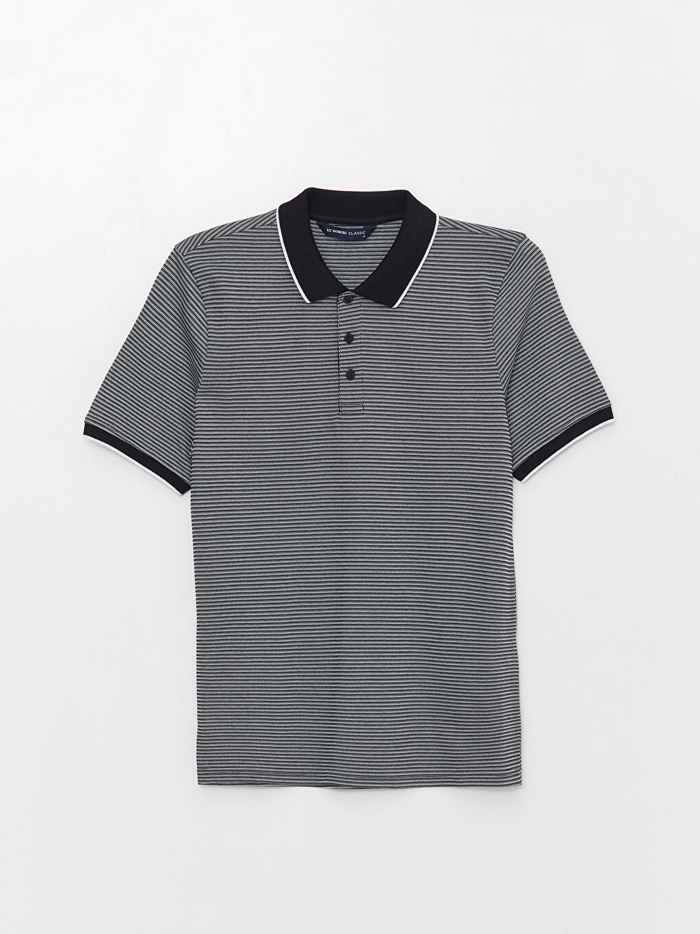 LCWAIKIKI Classic Mercerized Polo Neck Short Sleeve Men's T-Shirt -S3IL97Z8-MLC