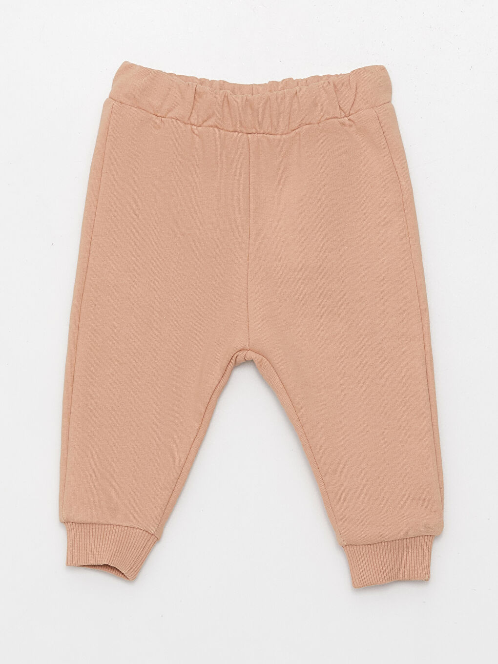 Bej Baskılı Erkek Bebek Yenidoğan Takım-2