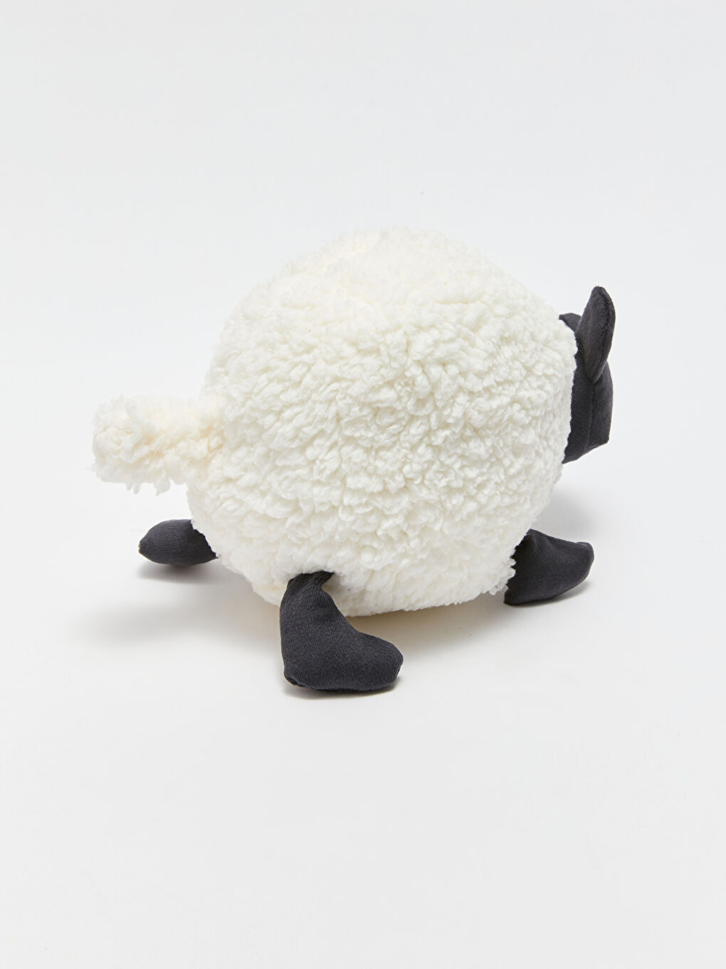 Beyaz Pelüş Dolgulu Koyun Bebek Kırlent-2