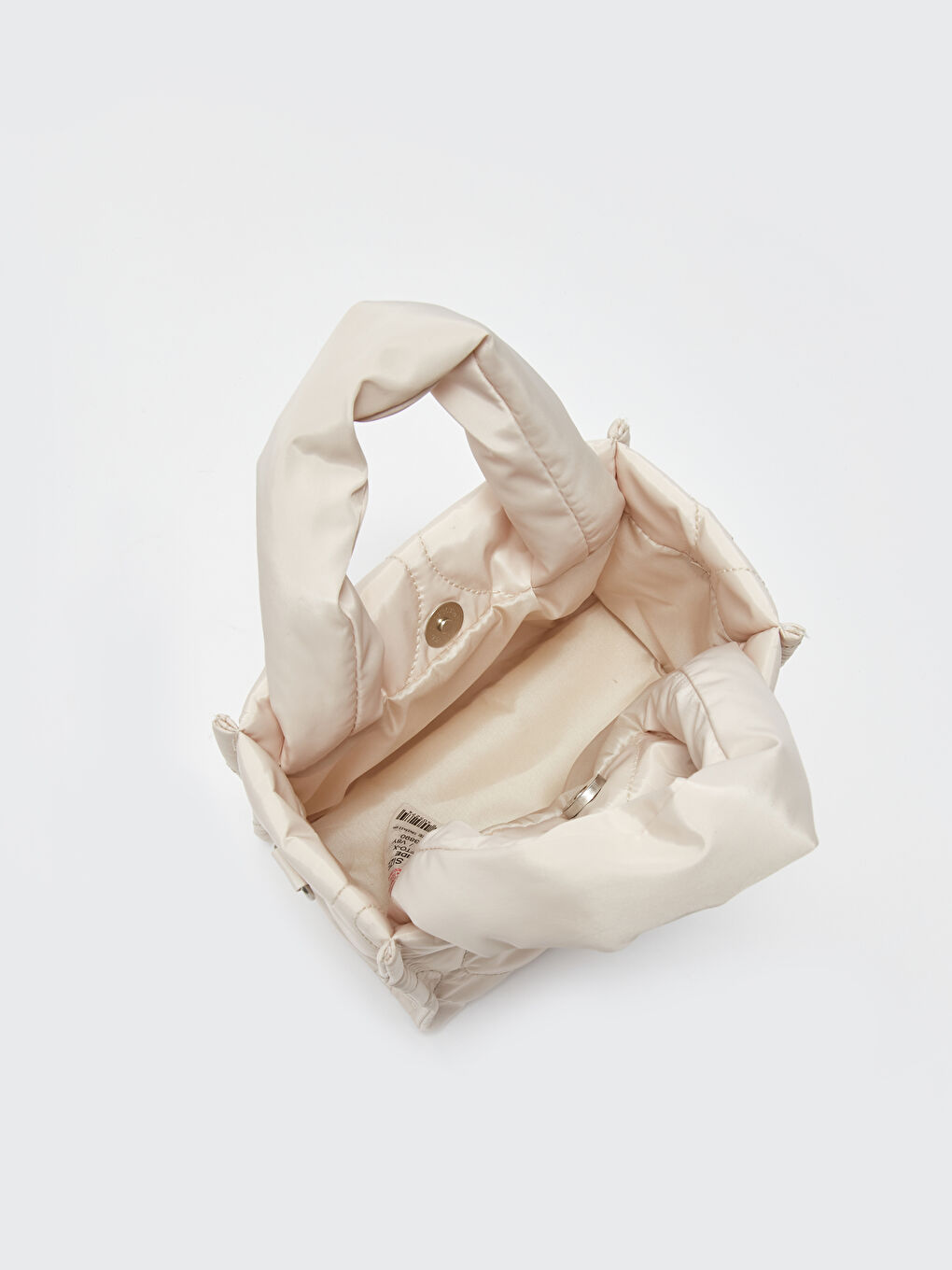 Ekru Desenli Kadın Çapraz Çanta-7