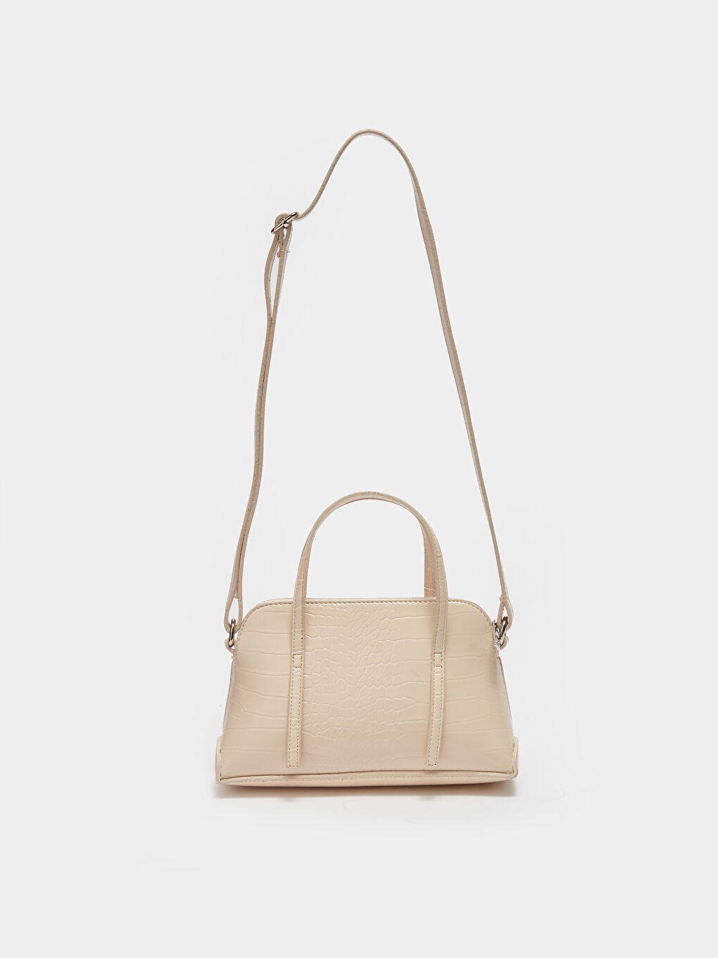 Әйелдерге арналған қолтырауын матасы иық сөмкесі-3