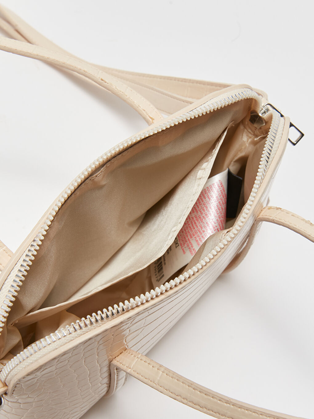 Әйелдерге арналған қолтырауын матасы иық сөмкесі-5