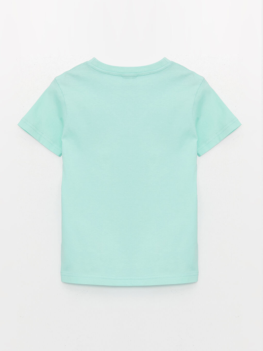 Crew Neck Printed Short Sleeve Boys' T-Shirt-1