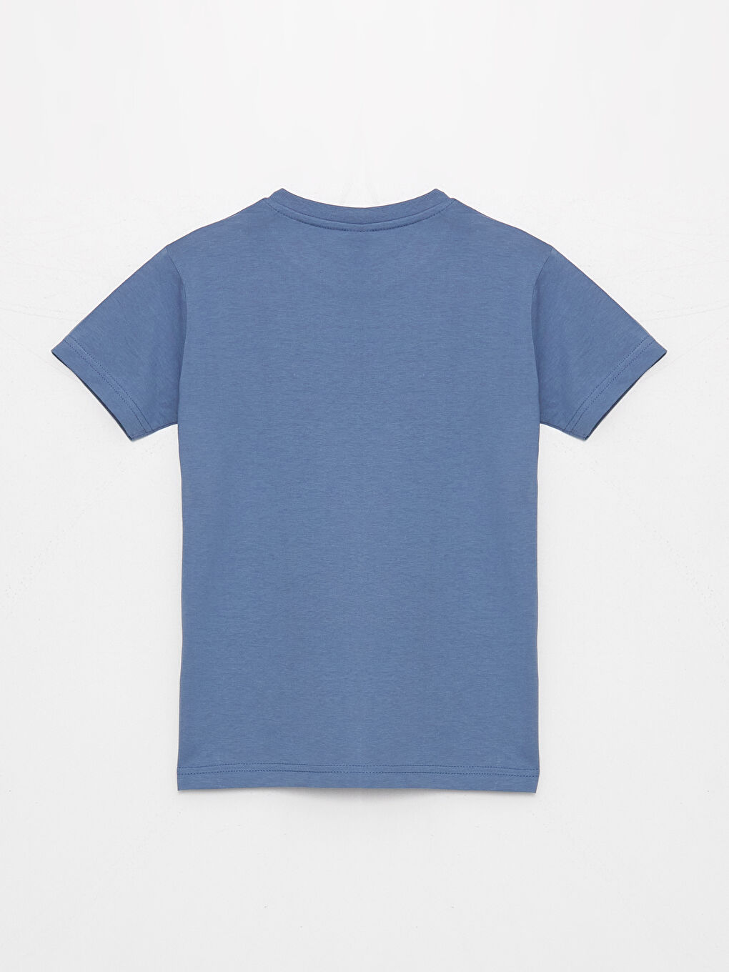 Crew Neck Printed Short Sleeve Boys' T-Shirt-1