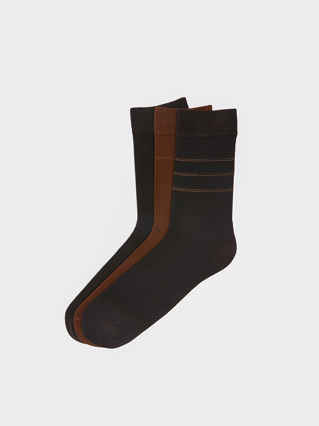 Patterned Men's Bamboo Socks 3 Pack-1