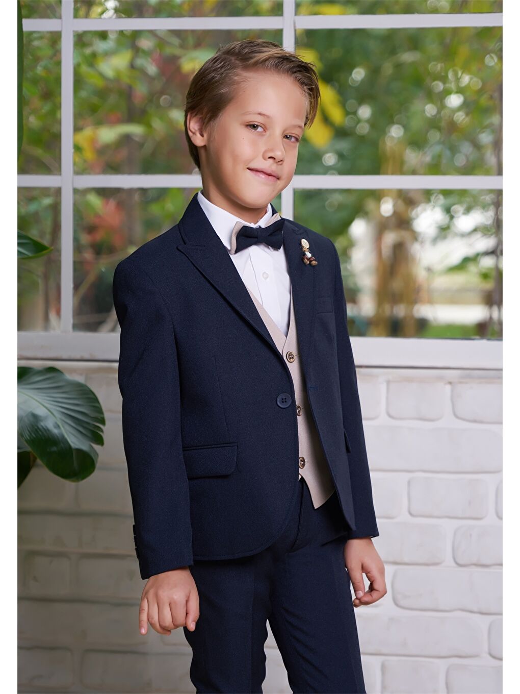 Lacivert Erkek Çocuk Takım Elbise