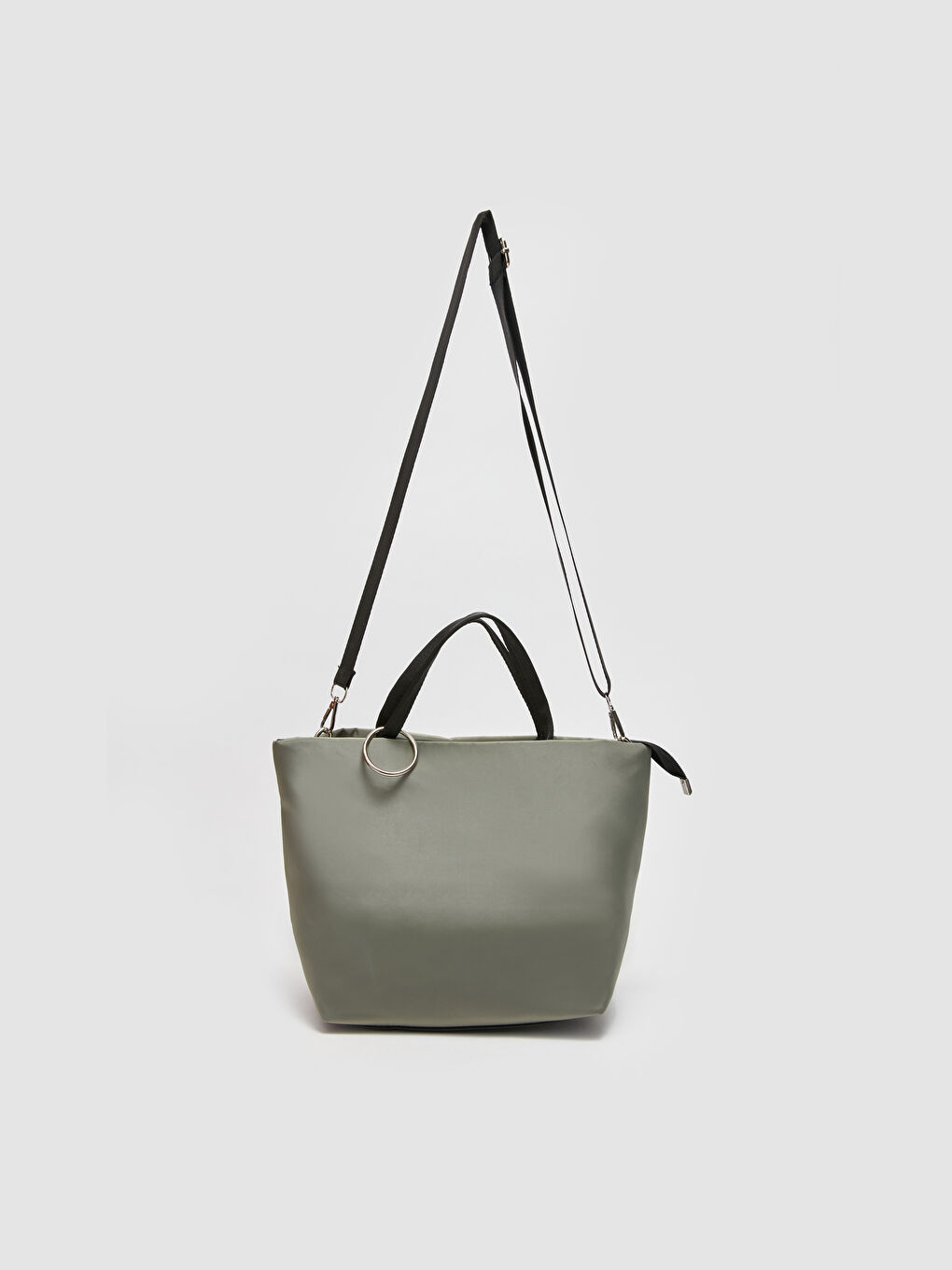 حقيبة كتف قماش باراشوت للسيدات-5