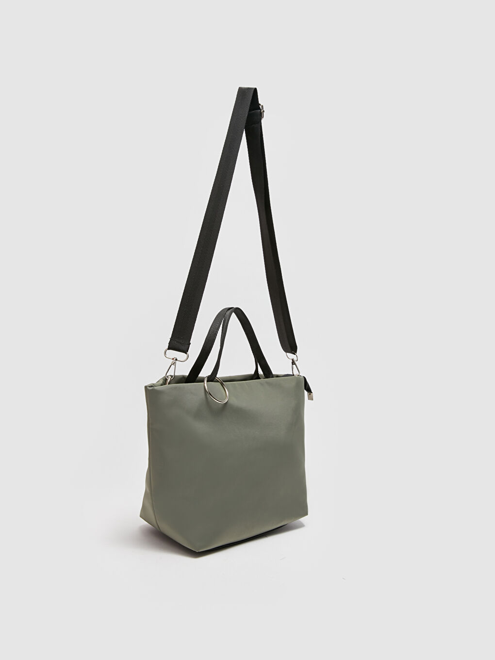 حقيبة كتف قماش باراشوت للسيدات-6