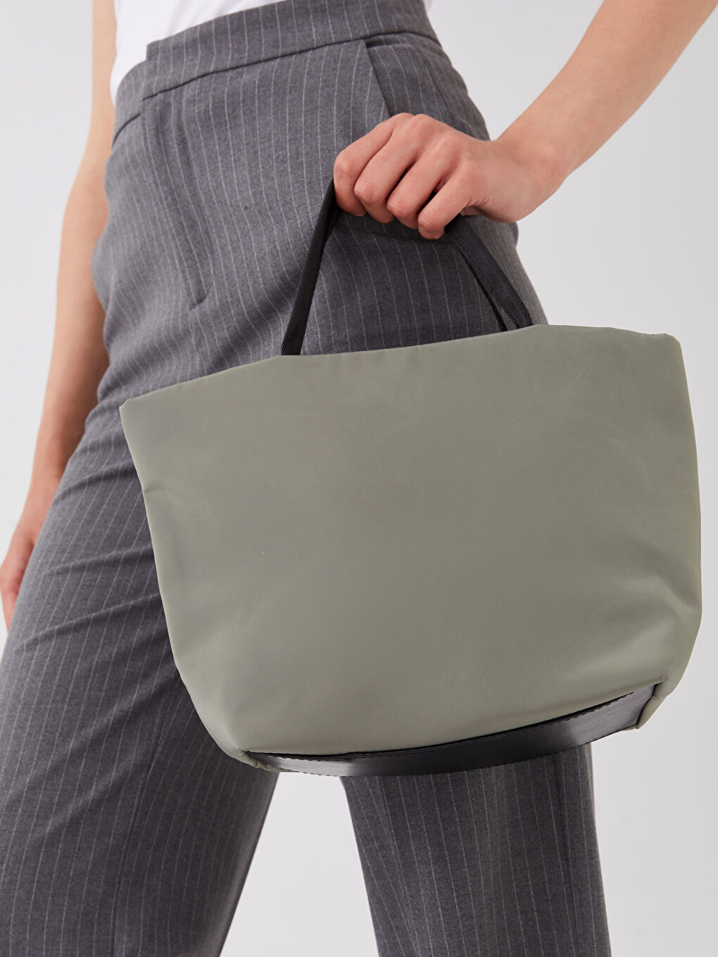 حقيبة كتف قماش باراشوت للسيدات-3