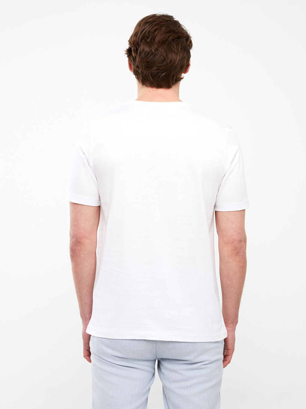 SOUTHBLUE Crew Neck Short Sleeve Antalya Printed Jersey Men's T-Shirt -S3IN43Z8-Q6K